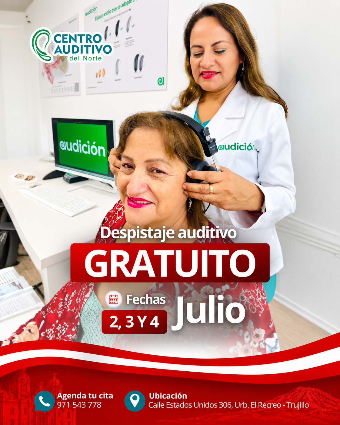 DESPISTAJE AUDITIVO GRATUITO